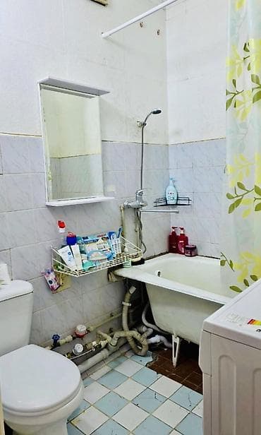105: 1 комната, 34 м², 5 мкр 105 серия, 1 этаж, Косметический ремонт — 5