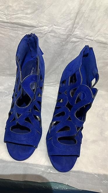 красотка мужской: Босоножки, 39, 40, Aldo, Новый, цвет - Синий, Самовывоз — 8