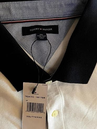 Футболки: Мужская футболка, Tommy Hilfiger, Новый, цвет - Белый, Самовывоз — 2