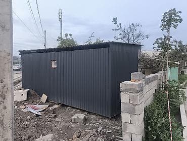 готовые домики: Жилой модуль/вагон-дом из металлопрофиля - Каркасный модуль — 9