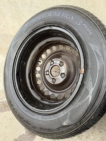 колпачки на колёса: Колеса в сборе 195 / 65 / R 15, Лето, Б/у, Комплект, Легковые, Железные, отверстий - 5 — 8