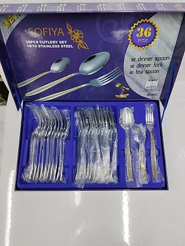 spoon: Набор столовых приборов SOFIYA, 36 предметов (модель SF342). Состав — 2