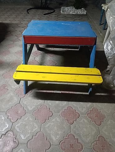 детские прикроватные тумбочки: Комплект детского стола и стула — 4