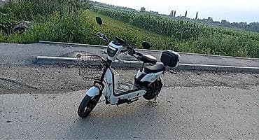 byd e7: Электроскутер TREX (белый) - Электрический городской скутер с — 2