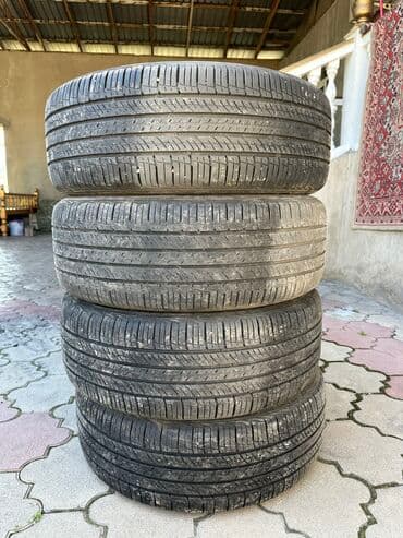 Шины 235 / 55 / R 19, Лето, Б/у, Комплект, Внедорожные (АТ/МТ), Корея, Hankook