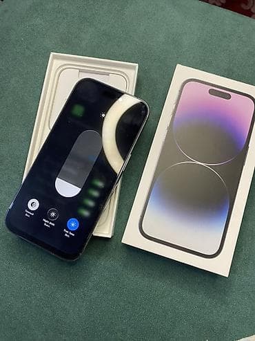 или миняю: IPhone 14 Pro, 512 ГБ, Deep Purple, Коробка, 88 % — 5