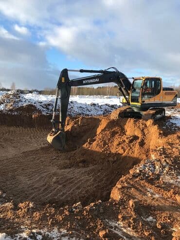 услуги эксковатора кант: Экскаватор | Планировка участка, Демонтаж, Канализация, септик — 8