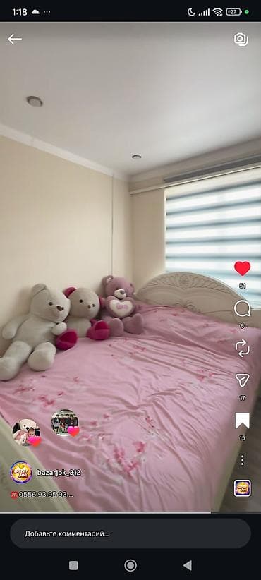 5 микрарайон: Үй, 80 м², 5 бөлмө, Менчик ээси, Евро оңдоо — 7