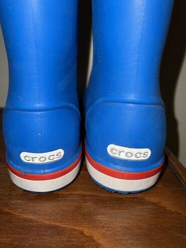 кроксы крокс crocs: Продаю сапожки Crocs-ОРИГИНАЛ в идеальном состоянии! Размер 35-36! — 3