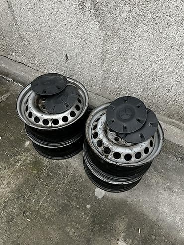 diski kg: Железные Диски R 16 Mercedes-Benz, Комплект, отверстий - 6, Б/у — 5