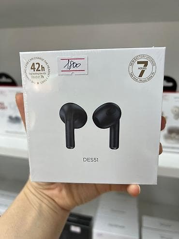 huawei freebuds se 3: Беспроводные наушники DES51 (черные) - Форм-фактор: вкладыши с ножкой — 1