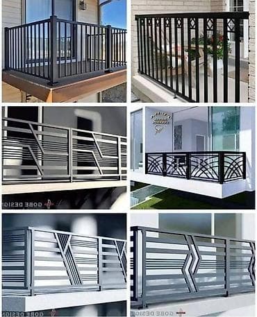 Готовые перила: Готовые перила, Материал: Металл, Для балкона — 2