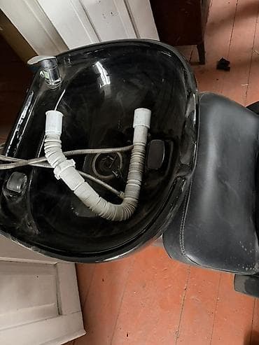 кованая мебель: Парикмахерское оборудование: кресло мастера и мойка для головы Кресло — 5