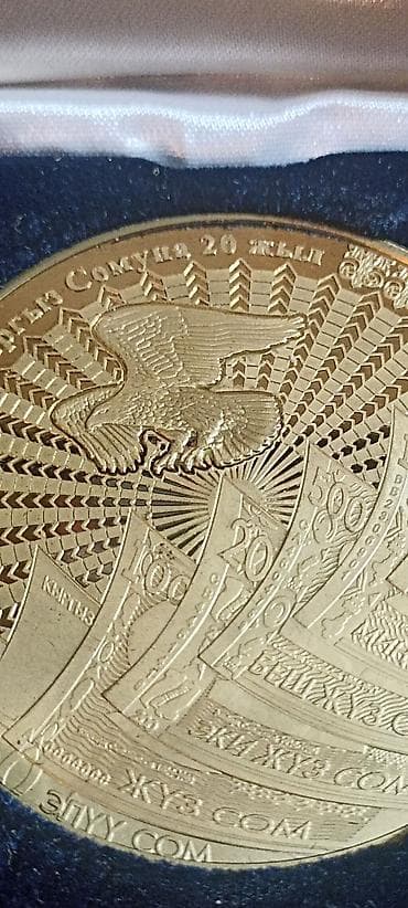 беркут: Памятная медаль «Кыргыз сомуна 20 жыл» (20 лет кыргызскому сомy) — 4