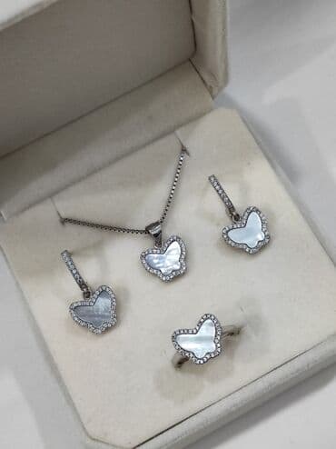 самые красивые свадебные платья в мире: Набор украшений, Проба 925, Женские, Новый — 5