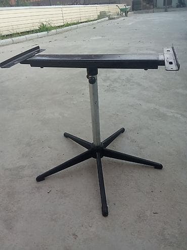 мобильный стенд: Металлическая подставка/стойка на пятилучье для крепления — 1