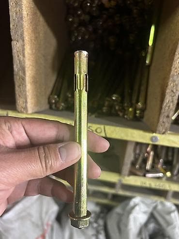 химические: Анкерный болт распорный (гильза с шестигранной гайкой) - Тип — 1