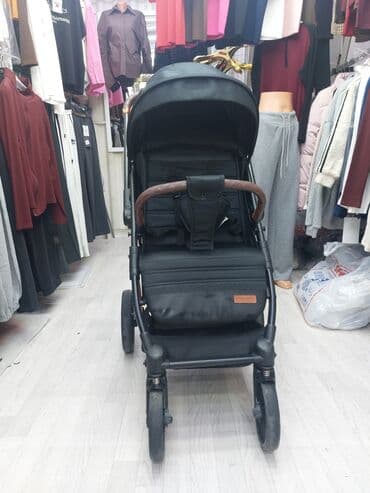 прогулочные коляски cam: Коляска, цвет - Черный, Б/у — 6