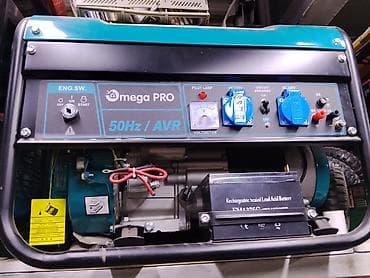 Бензогенератор mega PRO 50Hz с системой стабилизации напряжения AVR at lalafo.kg Бензогенератор mega PRO 50Hz с системой стабилизации напряжения AVR