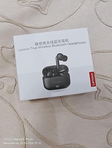 🎧 Lenovo True Wireless Bluetooth Headphones — свобода звука без at lalafo.kg 🎧 Lenovo True Wireless Bluetooth Headphones — свобода звука без