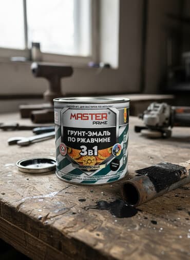 краска эмаль 3 кг цена бишкек: Грунт-эмаль по ржавчине Master Prime 3 в 1 с молотковым эффектом — 1