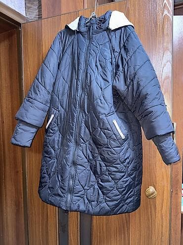 Пуховик, По колено, L at lalafo.kg Пуховик, По колено, L