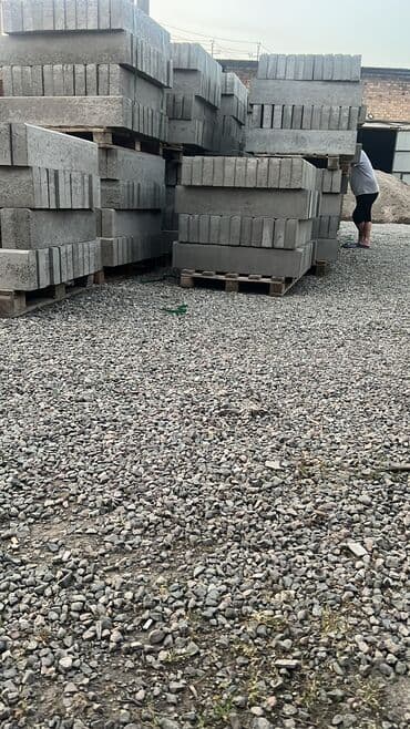 бу эшик: Дорожный бордюр 100/30/15 тротуарный бордюр 100/20/08 Дорожный — 7