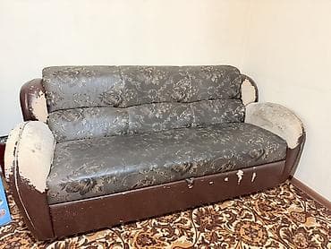 тумбочка в спальню: Комплект мягкой мебели, цвет - Коричневый — 1