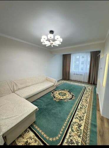 готовые квартиры в рассрочку в бишкеке 2023 год: 2 комнаты, 57 м², Элитка, 6 этаж, Евроремонт — 1