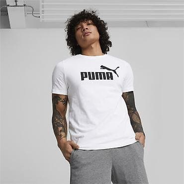 Легендарная мужская футболка PUMA Essentials+ Logo Tee ОРИГИНАЛ