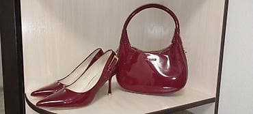 ❗️Бишкек❗️ Продам сумку и туфли винного-красного (тёмно-бордового) at lalafo.kg ❗️Бишкек❗️ Продам сумку и туфли винного-красного (тёмно-бордового)