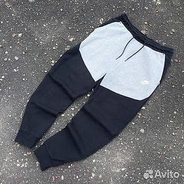 парная одежда: Мужские брюки, M, Nike, Новый, цвет - Серый, Самовывоз, Платная доставка — 4