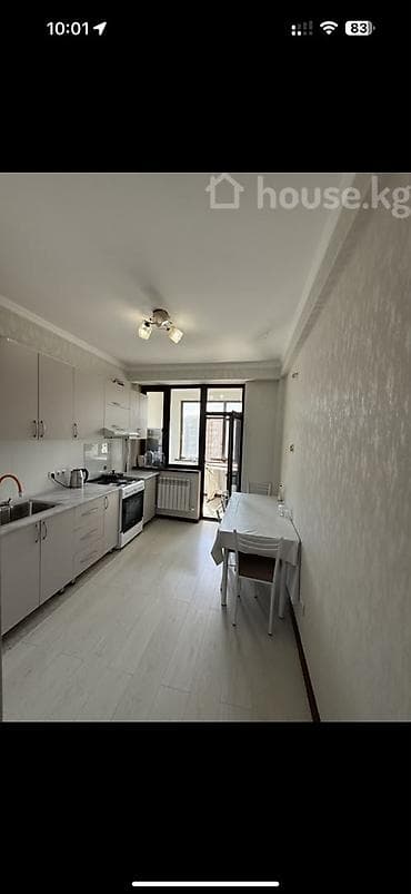 osh flat: 1 комната, 44 м², Ак-Кеме (старый аэропорт) Элитка, 11 этаж, Евроремонт — 5