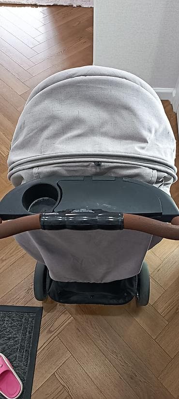 ре: Прогулочная коляска Daisy, цвет серый - Компактное сложение книжкой — — 2