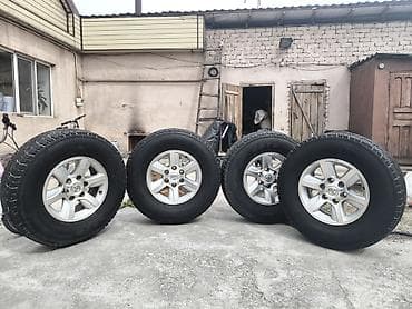 Колеса в сборе 265 / 75 / R 16, Лето, Б/у, Комплект, Внедорожные (АТ/МТ), Литые, отверстий - 6