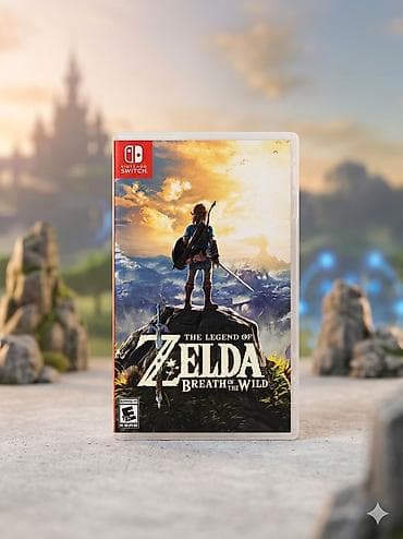 nintendo switch v2: Игра для Nintendo Switch Zelda breathe of the wild проверна работает — 1