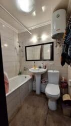 пишпек продажа квартир: 1 комната, 33 м², 104 серия, 1 этаж, Дизайнерский ремонт — 11