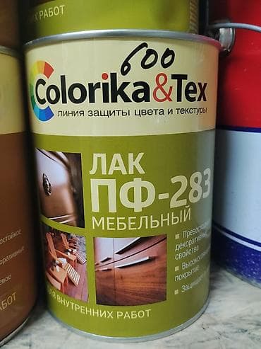 мебельный воск: Лак мебельный ПФ-283 Colorika&Tex - Тип: алкидный мебельный лак — 1