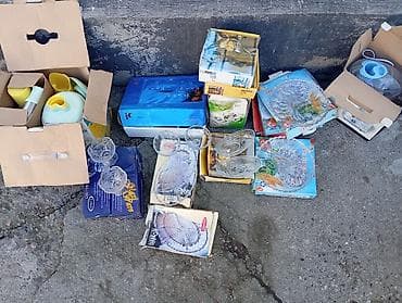 Набор кухонной посуды и аксессуаров (сборный лот) Состав по коробкам