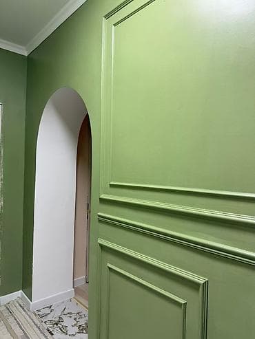 Отделка помещений под ключ: малярные и декоративные работы - Поклейка