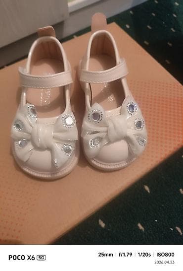 Детские туфли для девочки - Цвет: молочно‑белый (айвори) - Тип