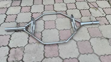 тренировочные петли: Трап-гриф хромированный для тренировок с весом. Оснащен двумя парами — 2