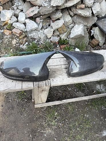 чехол к5: Декоративные накладки На зеркала, Карбон, Kia, 2012 г., Новый, Самовывоз, Платная доставка — 1