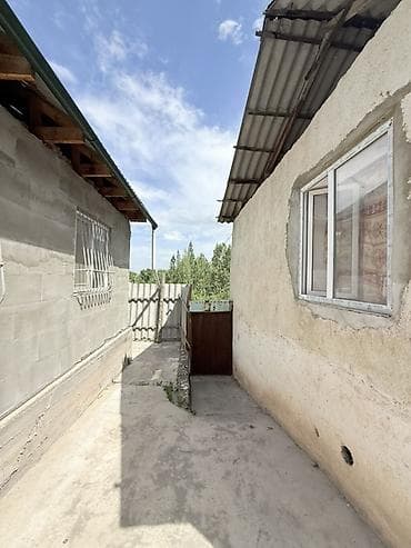 аренда домов аламедин 1: Продаётся жилой дом с большим огороженным участком. Выход на речку — 5