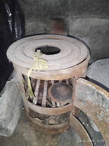 большой самовар: Металлическая печь-буржуйка газ балондон 2000 — 5