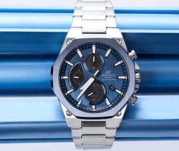 часы механические casio: Новинки edifice efs-s570d ___ функции - дата, секундомер — 2