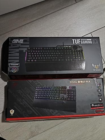 Настольные ПК и комплектующие: Клавиатура, Asus, Мембранная, Проводное подключение, Размер: 100% — 2
