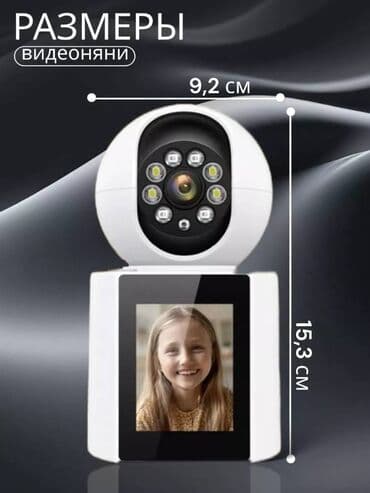 wifi камера видеонаблюдения: Видеонаблюдение Видеоняня #Поворотная камера с дисплеем #Wi-Fi — 3