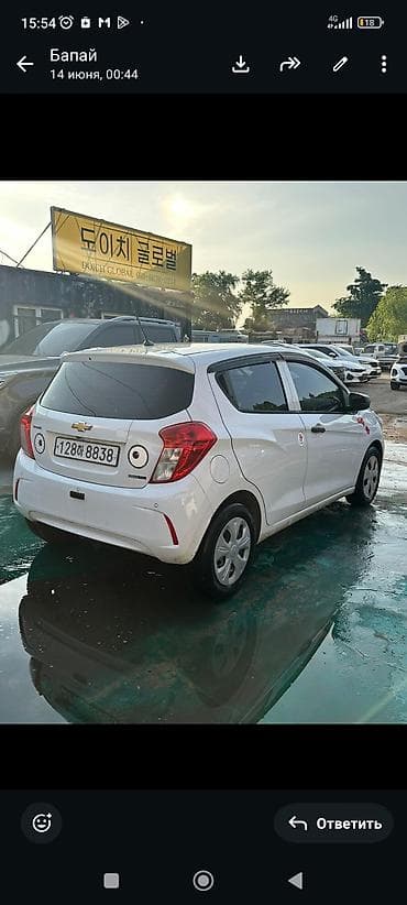 мереке авто сливы: Chevrolet Spark: 2020 г., 0.1 л, Автомат, Бензин — 7