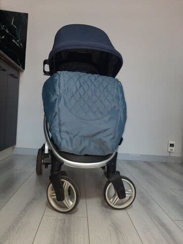 Игрушки: Коляска, цвет - Голубой — 5